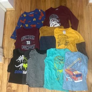 Boys long sleeve shirts
